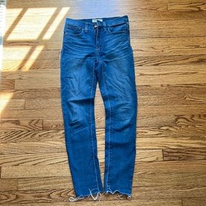 Madewell 9” Midrise Skinny Jeans